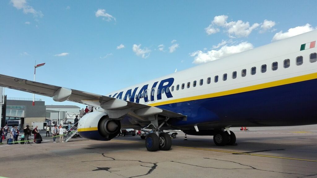 Ryanair à l'aéroport de Cagliari